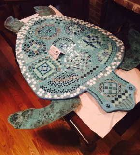 Ocrafolk Delectable Bites Mosaic turtle